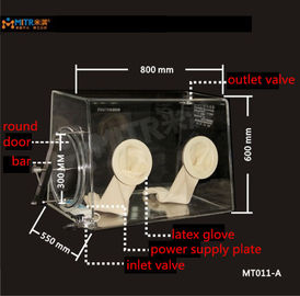 Dispositivo di prova incluso striscia della scatola per guanti del laboratorio per il materiale Mt011-A della batteria