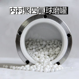 Barattolo del mulino di ciotola della macinazione della palla di vuoto di PTFE barattoli del teflon del mulino a palle da 0,1 litri