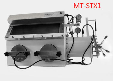 Laboratorio che purifica la scatola per guanti compatta, gas che elabora la scatola per guanti in atmosfera controllata
