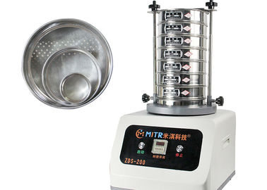 Prova di laboratorio vibratoria verticale dell'agitatore del setaccio con la maglia dell'acciaio inossidabile